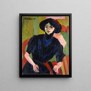 Ernst Ludwig Kirchner - Portrait of a Woman.webp