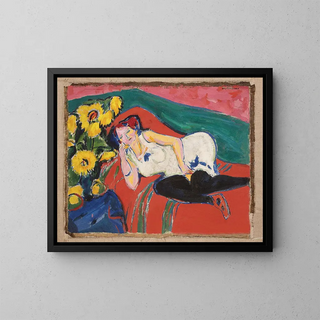Ernst Ludwig Kirchner - Reclining Woman in a White Chemise.webp