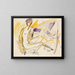 Akt sitzend und liegend am Strand - Ernst Ludwig Kirchner — gerahmtes Bild an der Wand