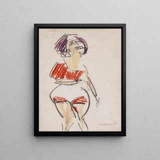 Ernst Ludwig Kirchner - Stehende Frau.webp