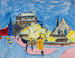 Ansicht der Straße in Dresden - Ernst Ludwig Kirchner — Ansicht des Kunstwerks
