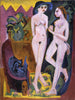 Zwei Nackte in einem Raum - Ernst Ludwig Kirchner — Ansicht des Kunstwerks