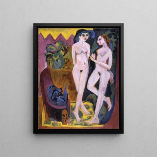 Ernst Ludwig Kirchner - Two Nudes in a Room.webp