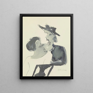 Ernst Ludwig Kirchner - Two women talking.webp