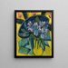 Tulpen versteckt - Ernst Ludwig Kirchner — gerahmtes Bild an der Wand