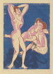 Zwei Männer und eine Frau - Ernst Ludwig Kirchner — Ansicht des Kunstwerks