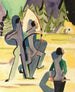 Bogenschütze - Ernst Ludwig Kirchner — Ansicht des Kunstwerks