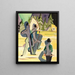 Bogenschütze - Ernst Ludwig Kirchner — gerahmtes Bild an der Wand