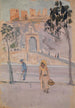 Pont d'Alcántara und Castillo de San Servando in Toledo - Ernst Schiess — Ansicht des Kunstwerks