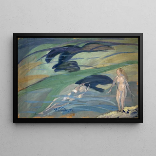 Ernst Schiess - Bathing Girls.webp