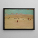 Karawane - Ernst Schiess — gerahmtes Bild an der Wand