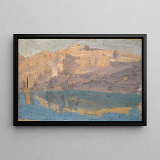 Ernst Schiess - Felsufer des Tajo bei Toledo.webp