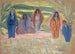 Fünf Beduinen - Ernst Schiess — Ansicht des Kunstwerks