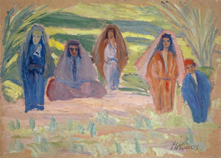 Ernst Schiess - Fnf Beduinen.webp