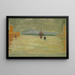 Eingang des Hafens von Palma de Mallorca - Ernst Schiess — gerahmtes Bild an der Wand