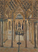 Cour des Lions de l'Alhambra - Ernst Schiess — Ansicht des Kunstwerks