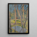 Bosquet de palmiers - Ernst Schiess — gerahmtes Bild an der Wand