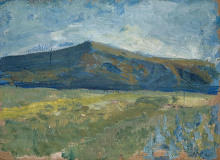 Ernst Schiess - Plain with Bare Mountain.webp