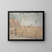Landschaft im römischen Stil - Ernst Schiess — gerahmtes Bild an der Wand