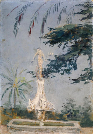 Ernst Schiess - The Fountain of Neptune in Sevilla.webp