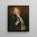 Akklamationen - Ernst Zimmermann — gerahmtes Bild an der Wand