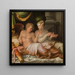 Eros und Psyche - Nicol dell'Abate — gerahmtes Bild an der Wand
