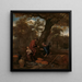 Erysichthon verkauft seine Tochter - Jan Steen — gerahmtes Bild an der Wand