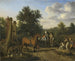 Die Jagd - Esaias van de Velde — Ansicht des Kunstwerks