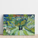 Reproduktion des Gemäldes Treppe in Auvers - Vincent van Gogh