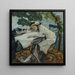 Sommer in Hartmannsberg - Leo Putz — gerahmtes Bild an der Wand