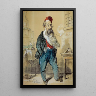 Etienne Carjat - Portraitcharge de Jules Miot 18101883 homme politique.webp