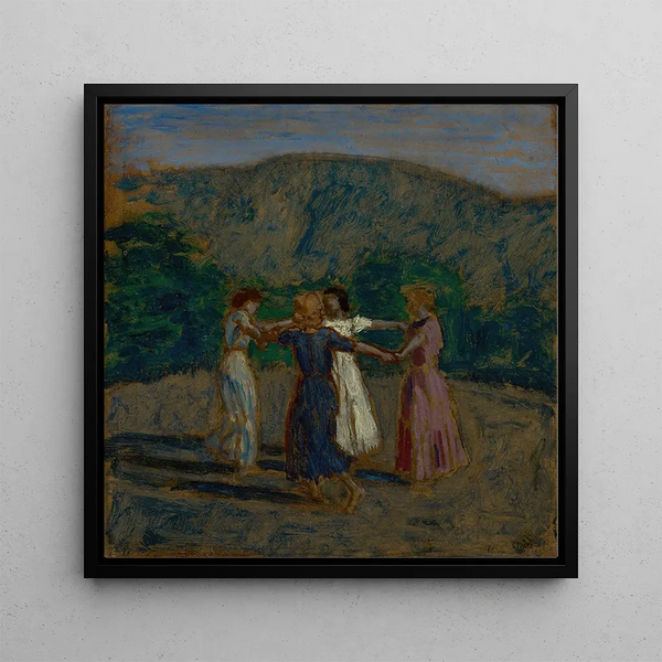 Étude de Ringelreihe - Franz von Stuck