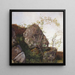 Studie von Hundsrosen und Farne - Adolph Tidemand — gerahmtes Bild an der Wand