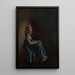 Agathe Thoma - Eugen Bracht — gerahmtes Bild an der Wand