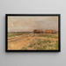 Landschaft - Eugen Jettel — gerahmtes Bild an der Wand