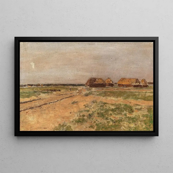 Landschaft - Eugen Jettel — gerahmtes Bild an der Wand