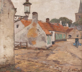 Eugen Kampf - View of a village.webp