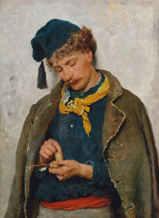 Eugen von Blaas - A soldier.webp