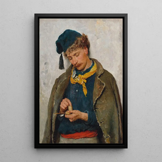 Eugen von Blaas - A soldier.webp