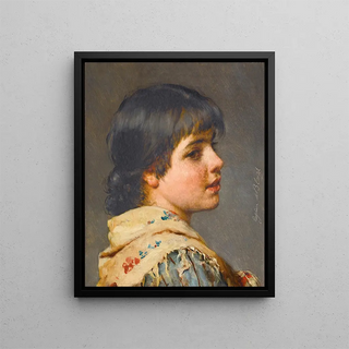 Eugen von Blaas - A venetian girl.webp