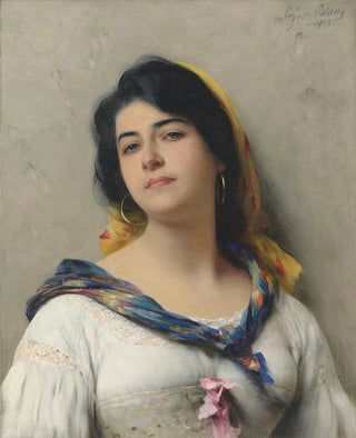Eugen von Blaas - A young beauty.webp