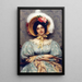 À l'opéra - Eugen von Blaas — gerahmtes Bild an der Wand