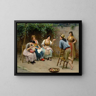 Eugen von Blaas - Plauderei.webp