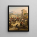 Wellington in Spanien 1813 - Eugène-Louis Charpentier — gerahmtes Bild an der Wand