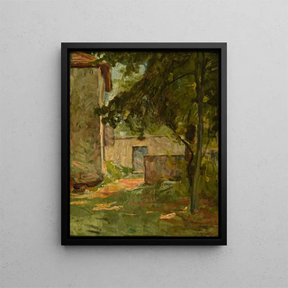 Eugne Baudin - Entre de ferme Vzronce par Morestel Isre.webp