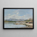 Antibes, Le Fort Carré - Eugène Boudin — gerahmtes Bild an der Wand
