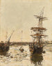 Avant-port de Trouville - Eugène Boudin — Ansicht des Kunstwerks