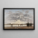 Berck, die Rückkehr der Boote - Eugène Boudin — gerahmtes Bild an der Wand