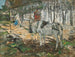 Pferd normann - Eugène Boudin — Ansicht des Kunstwerks