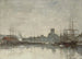 Fécamp, der Hafen - Eugène Boudin — Ansicht des Kunstwerks